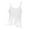 White, variant on Women's Sleeveless Linen Tank Top Modest Loose Fit Camisole Breathable Summer Undershirt Layering Essential Comfort Strap Design XXXL Size White