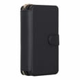 thumbnail image 1 of iPhone 12 Pro Max Zipper Full Grain Leather Wallet Case Purse with Phone Holster, 1 of 25