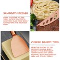 thumbnail image 2 of Ensemble de 6 Grattoirs à Fromage Complet en Acier Inoxydable Outils de Découpe de Pizza Creux Poignée Fourchette Étaleur de Beurre Outil de Cuisson, Rose Doré, 2 of 8