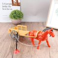 thumbnail image 2 of Electronic pony pet pulls wagon around running walks Ele, 2 of 5