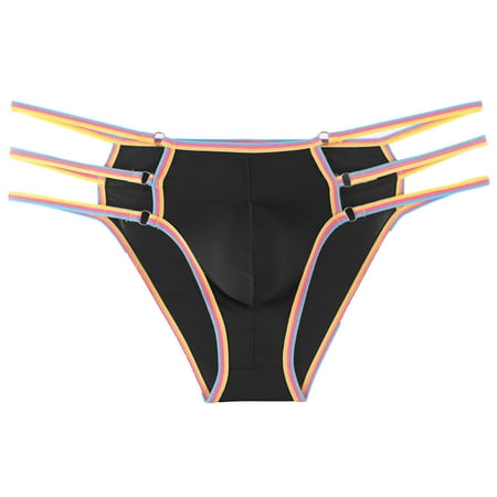 Yuhangmm Men s Sexy Underwear Sexy Underwear Ice Silk Underwear Men s Underwear Lingerie Bodysuit with Stockings