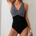 thumbnail image 4 of HAIJIE One Piece Swimsuit Adjustable Shoulder Straps Women's One Piece Swimsuit for Women Womens Summer Sets, 4 of 5
