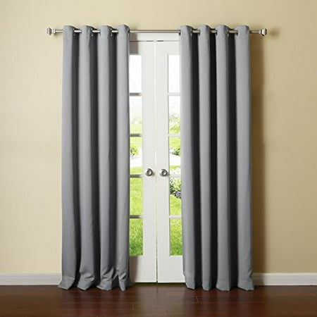 Best Home Fashion Thermal Insulated Blackout Curtains Stainless