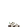 thumbnail image 2 of Wonder Nation Baby & Toddler Boys Two Strap Footbed Sandals, 2 of 5