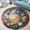 Solar System, variant on Round Area Rug, Solar System Non-Slip Floor Mat, Soft Washable Carpet for Living Room Bedroom Decor 24 Inch