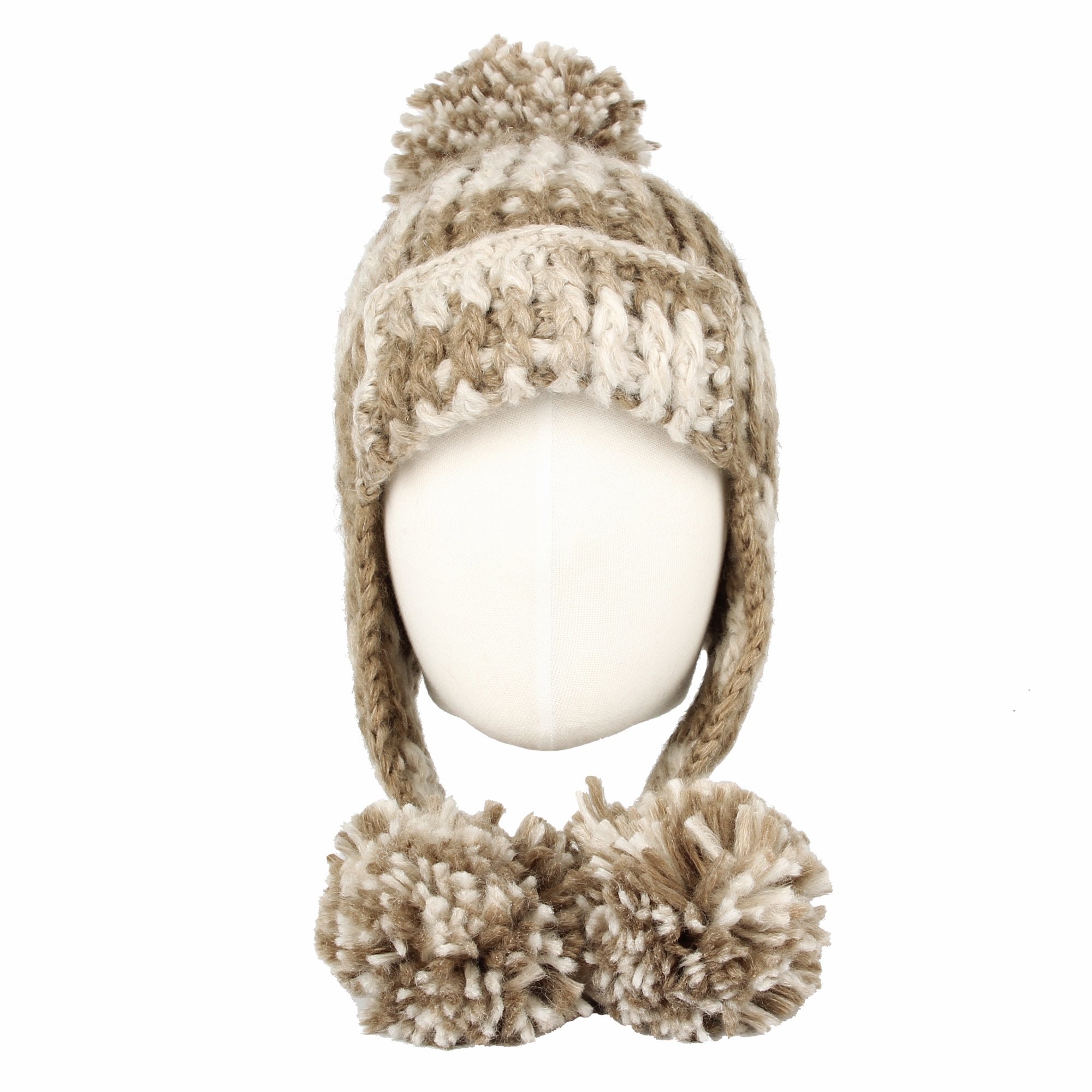 Variegated stripe XL pompom tuque, Simons, Women's Wool Hats: Shop Woolen  Hats, Tuques & Beanies in Canada