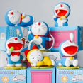 thumbnail image 2 of Figuras de acción de Doraemon para niños, serie de tiempo libre, caja ciega mecánica para gatos, juguetes, muñecas, decoración de Anime Kawaii, regalos para niños, 2 of 4