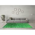 thumbnail image 3 of Ahgly Company Indoor Rectangle Oriental Green Industrial Area Rugs, 4' x 6', 3 of 4