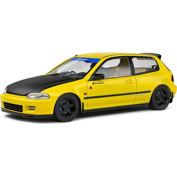 Solido 1:18 Honda Civic (EG6) Spoon Version Yellow 1991