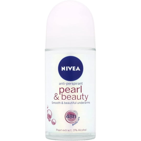Nivea Pearl & Beauty Roll-On Deodorant, 50ml