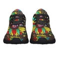 thumbnail image 5 of National Hispanic Heritage Month Shoes Sneakers for Women Men Black Size 12, 5 of 7