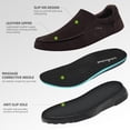 thumbnail image 4 of OrthoComfoot Mens Casual Orthopedic Walking Shoes with Arch Support, Suede Leather Dress Slip On Loafers for Plantar Fasciitis, Comfortable Slip Resistant Shoes for Foot and Heel Pain Relief, 4 of 7