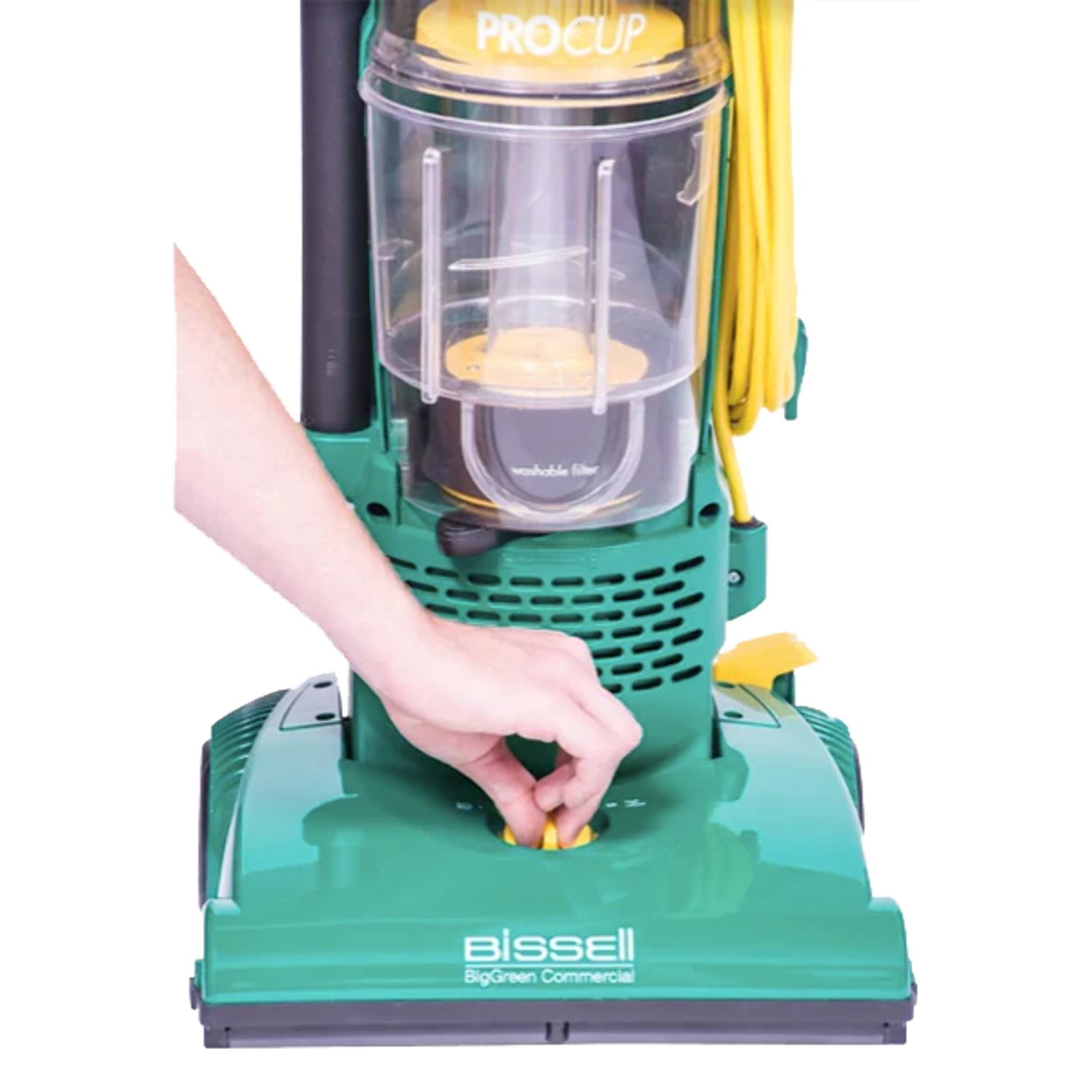 Bissell Commercial Pro Upright Dirt Cup Vacuum Cleaner - Green