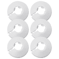 thumbnail image 3 of 20 Pieces 1/2 Inch Flange Water Pipe Cover Decoration 16mm White Pipe Cover Wall Pipe Decoration Radiator, 3 of 6