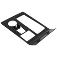 thumbnail image 3 of Car Carbon Fiber Console Gear Shift Panel Water Cup Holder Cover Stickers For Explorer 2022 2023, 3 of 5