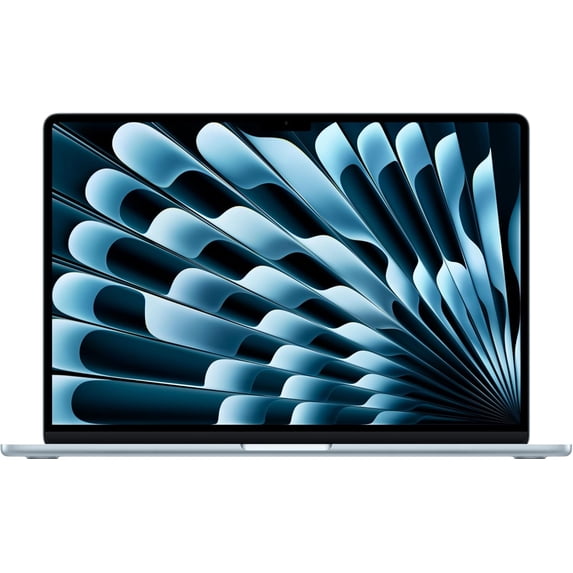 Restored Apple 13" MacBook Air with M5 chip, 10 core CPU / 8 core GPU, 16GB Memory, 512GB SSD - Sky Blue