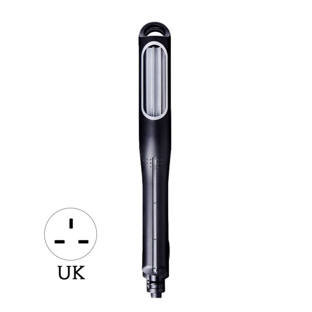Hair Curler Automatic Heating Corn Splint Ceramic Tourmaline Curling Iron Hairstyle Tool UK Plug