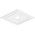 thumbnail image 2 of 38"W x 25 3/8"H x 5"ID x 13 1/4"C x 1"P Diamond Architectural Grade PVC Contemporary Ceiling Medallion, 2 of 11