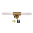 thumbnail image 2 of Luz LED dorada ANGGREK para tocador de baño cristal de hierro, 2 of 8