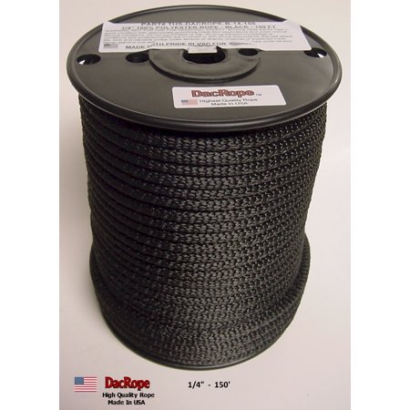 

150 - 1/4 Ham Radio Antenna Support Rope - First Quality Polester Rope for DIPOLE Long Wire and other Antennas