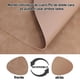 thumbnail image 3 of Juego de 12 manteles Individuales con Posavasos, Tischsets Leder de Doble Cara, Resistentes al Calor, manteles Individuales ovalados, Utilizado en restaurantes, hoteles, Fiestas, 3 of 7