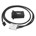 thumbnail image 4 of Interruptor AUX de audio zhenshenaoxiaoao Adaptador de cable USB 5KD 035 724 Reemplazo para GLI MK5 2006-2010, 4 of 10