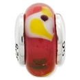 thumbnail image 2 of FB Jewels Sterling Silver Reflections Kids Red Bird Mur.Glass Bead, 2 of 3