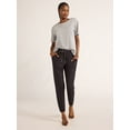 thumbnail image 2 of Joyspun Women's Hacci Knit Jogger Sleep Pants, 29” Inseam, Sizes XS to 3X, 2 of 6