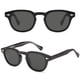 thumbnail image 3 of Gafas de sol SOJOS Retro Pequeñas Redondas UV400 SJ2251 Negro/Gris, 3 of 5