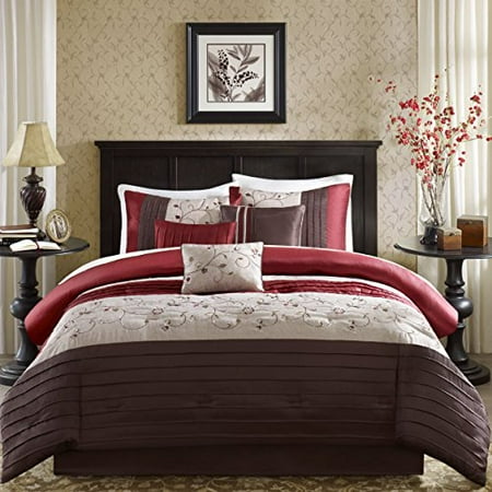 Madison Park Serene 6 Piece Duvet Cover Set King California King