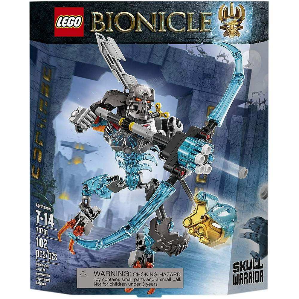 New Lego Bionicle Skull Warrior 70791 102Piece 7+ Building Toy