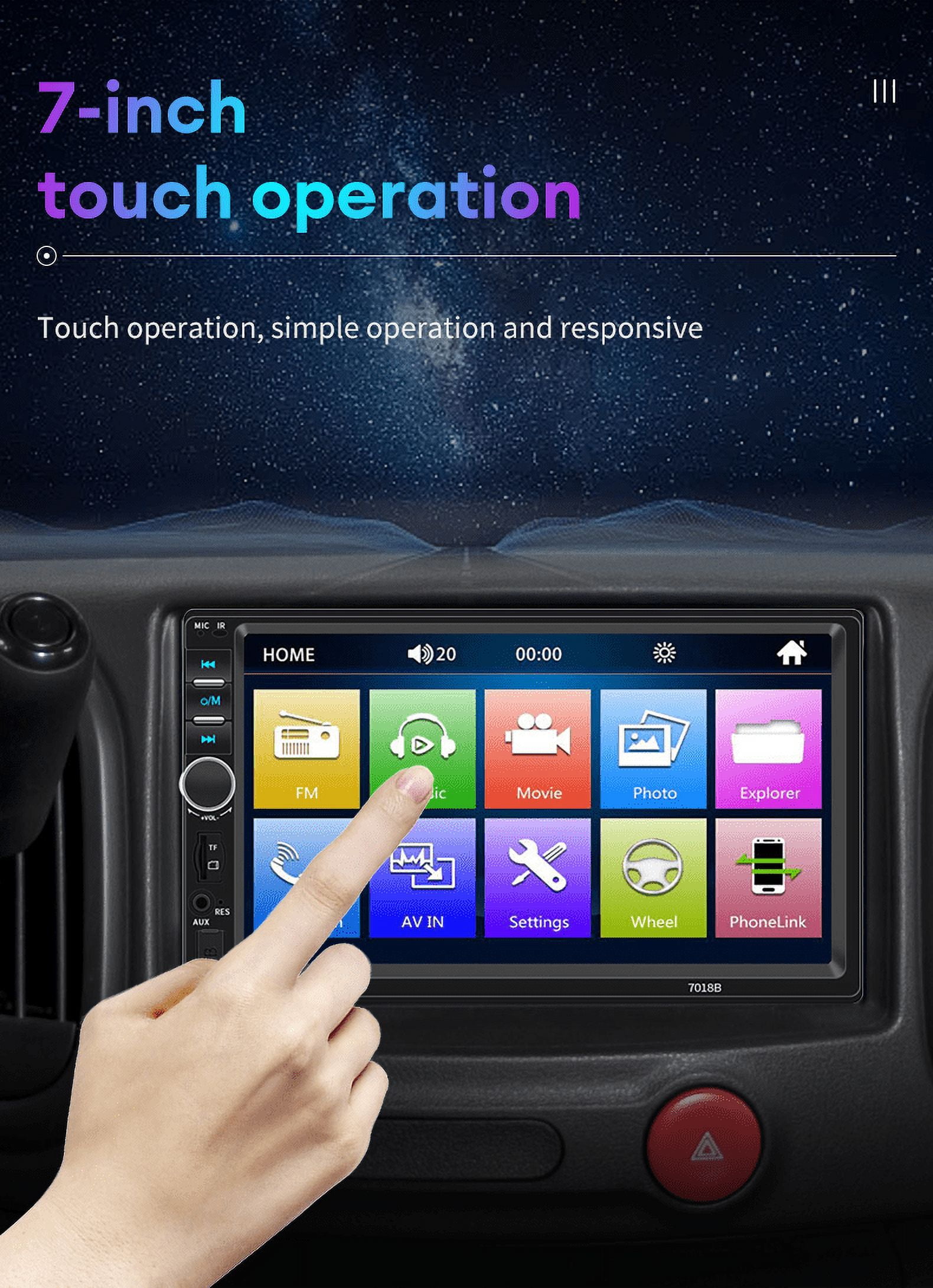 7 inch car stereo with backup camera discount