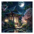 thumbnail image 1 of 5D Diamond Painting Set – Dreamy Landscape Painting, Adult Version, Fully Diamond DIY Art, Frameless., 1 of 8
