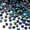 Black AB, variant on John Bead 1000-Piece 6mm (SS28) | Red Acrylic Round Flat Back Rhinestones