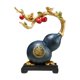 thumbnail image 1 of Estatua de calabaza china, centro de mesa, decoración de mesa, artesanía fina, escritorio Azul, 1 of 9