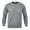 Gray, variant on fatyb Mens Sweatshirts Crewneck Casual Pullover with Pocket Long Sleeve Comfortable Sweatshirts for Men