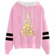 thumbnail image 1 of WILLBEST Sudaderas de Mujer Sudadera con Capucha y Cordón con Estampado Navideño Informal para Mujer 121 XX-Grande, 1 of 3