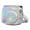 Silver, variant on Aurora Oil Paint Full Body Camera PU Leather Case Bag with Strap for FUJIFILM instax mini 9 / mini