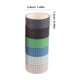 thumbnail image 2 of Greenadscape Creativo De Cintas Washi Con Cuadriculado Multicolor Para Decoraciones Y Agendas, 2 of 6