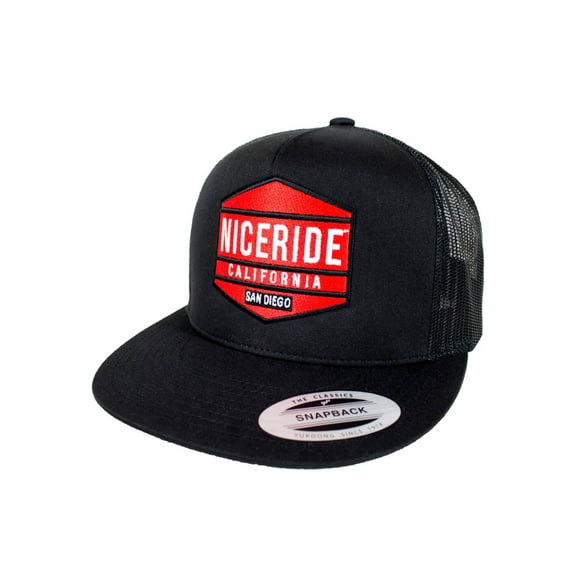 "Good Times" Snapback Black Trucker Hat For Adult Men And Women