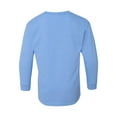 thumbnail image 3 of Gildan - Heavy Cotton Youth Long Sleeve T-Shirt - 5400B - Carolina Blue - Size: M, 3 of 3