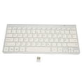 thumbnail image 2 of Teclado para computadora portátil, teclado inalámbrico, teclado bilingüe portátil elegante, funcionamiento suave, 2 of 8