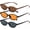 Black, Brown, Orange, variant on Retro Oval Sunglasses for Women Small  Eye Sun Glasses Y2k Trendy Narrow Shades UV Protection
