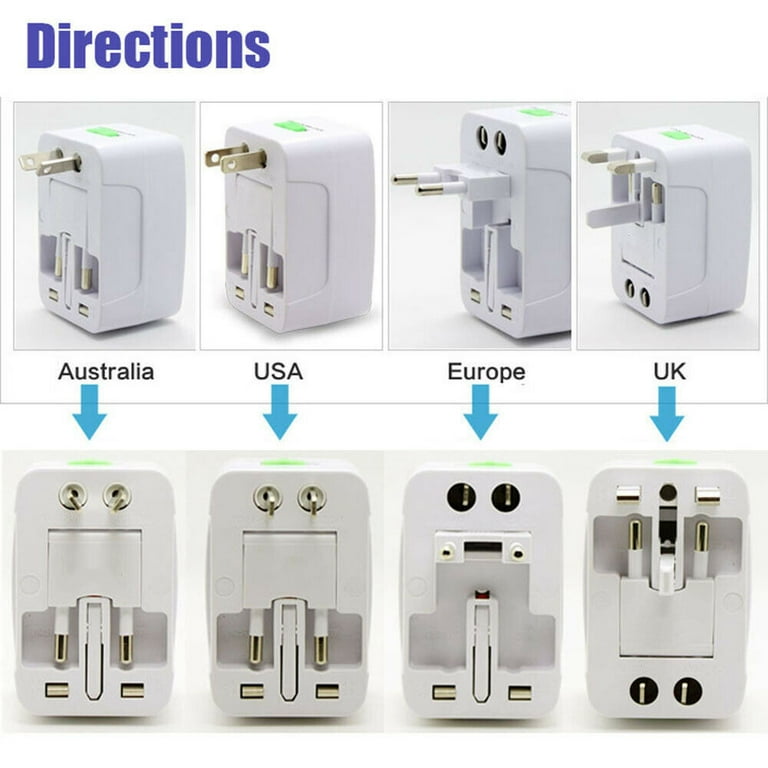 Universal AU Australian Plug Adapter EU US UK To AU Australia Travel  Adapter Socket Electrical Plug Converter Power Charger