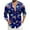 b-Blue, variant on ChaoLingNeng Carnival Men Shirt,Mens Carnival Fashion Digital 3D Printed Long Sleeve Lapel Button Down Shirt Top,Mardi Gras Holiday Shirt for Men
