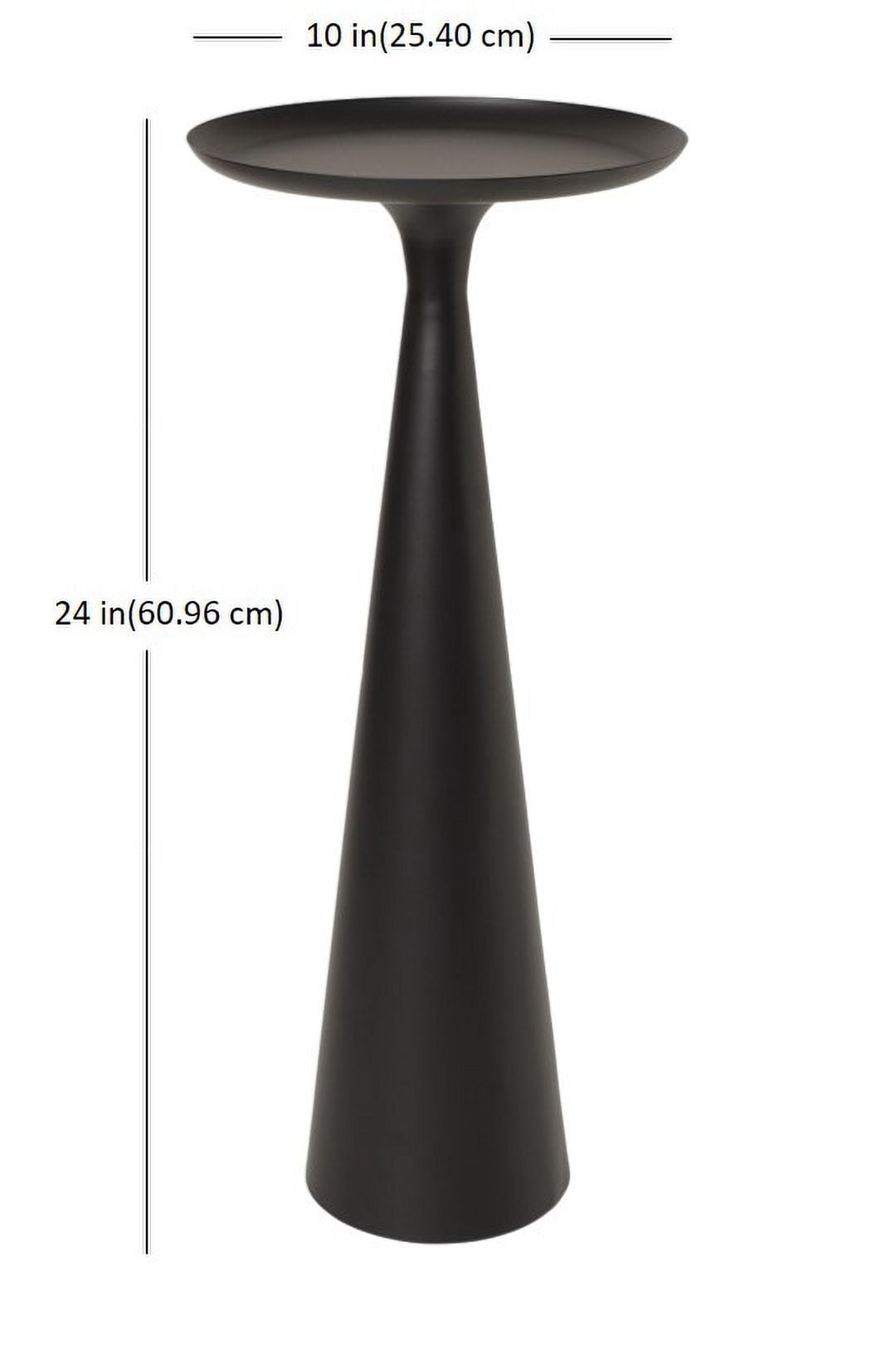 (2 pack) Better Homes & Gardens Truitt Drink Table, Black