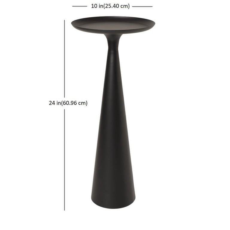 Better Homes & Gardens Truitt Drink Table, Black photo 3