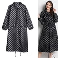 thumbnail image 3 of Prendas de Poncho Mujeres Lluvia Impermeable Chaqueta con Capucha para Exteriores Puntos XL Zulema impermeables con capucha para mujer, 3 of 8