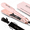 Light Pink, variant on Terviiix Professional Wide Flat Iron for Hair, 1.75" Ceramic Hair Straightener for Thick Hair