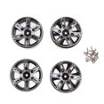 thumbnail image 3 of Llantas Beadlock 4 Unids Ruedas de Reemplazo Llanta para Coche RC, 1.9 Pulgadas Magideal Llantas Beadlock, 3 of 7